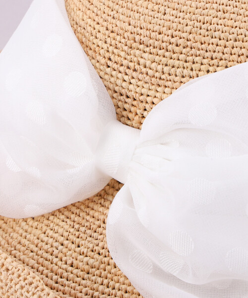 POLKA  DOTS NATURAL ONESIZE