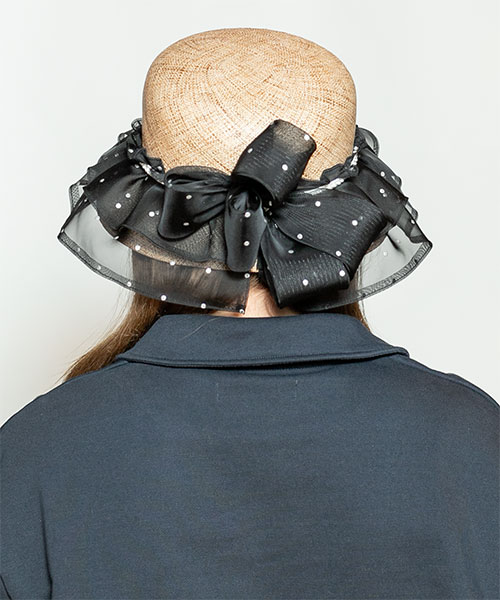モデル頭囲：56cm 着用サイズ：ONESIZE