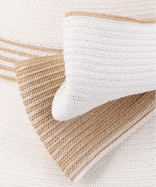 REVERSIBLE WHITE x BEIGE ONESIZE
