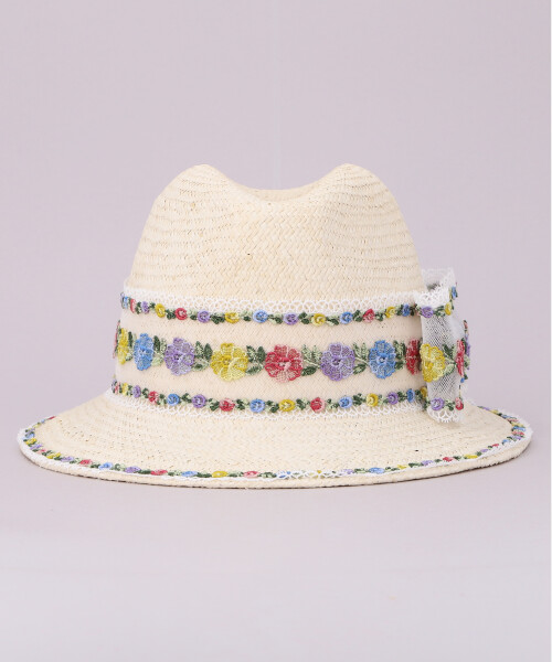FLOWER RIBBON BEIGE ONESIZE