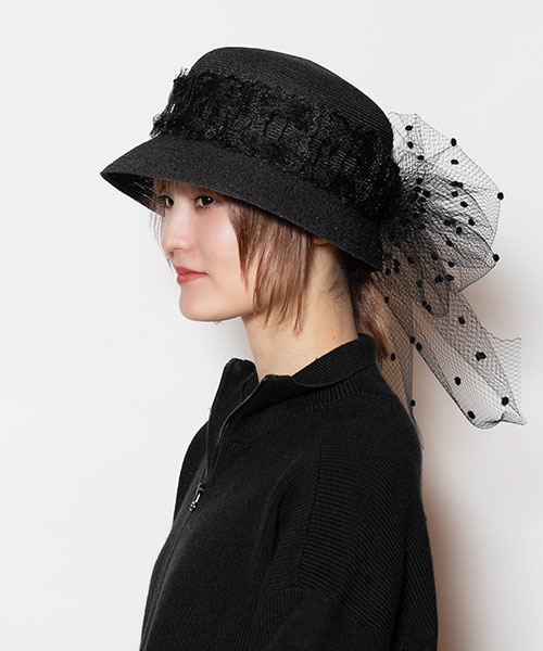 BLACK モデル頭囲：55cm