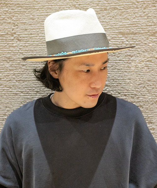 モデル頭囲：58cm 着用サイズ：ONESIZE