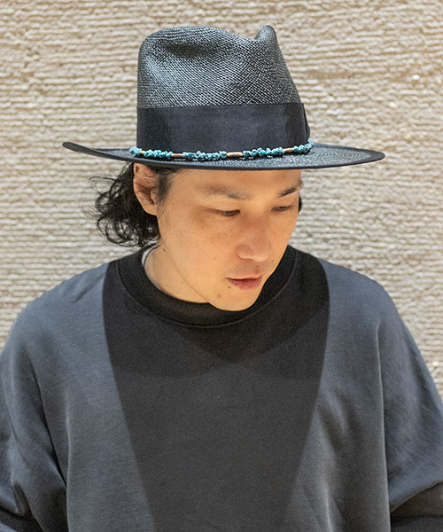モデル頭囲：58cm 着用サイズ：ONESIZE