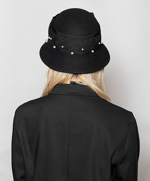 モデル頭囲：58cm 着用サイズ：ONESIZE