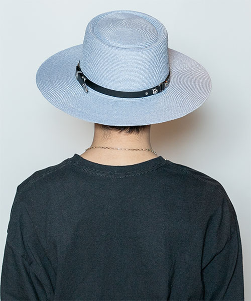 LIGHT BLUE モデル頭囲：58cm