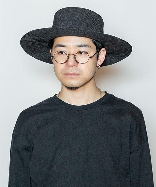 BLACK モデル頭囲：58cm