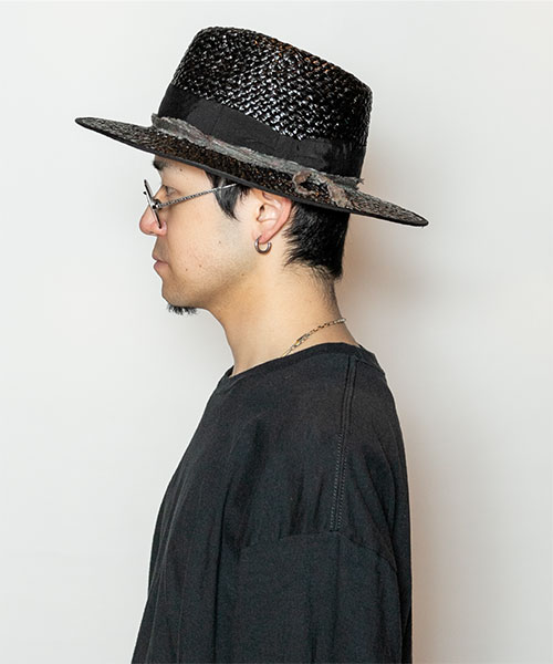 BLACK モデル頭囲：58cm