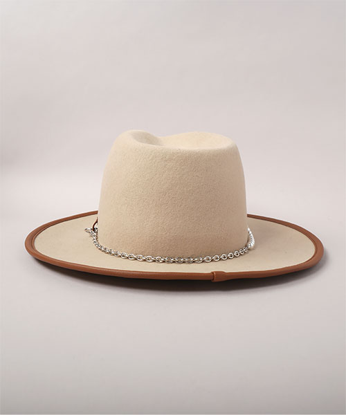 JEWELRY ITEMS HAT BEIGE ONESIZE