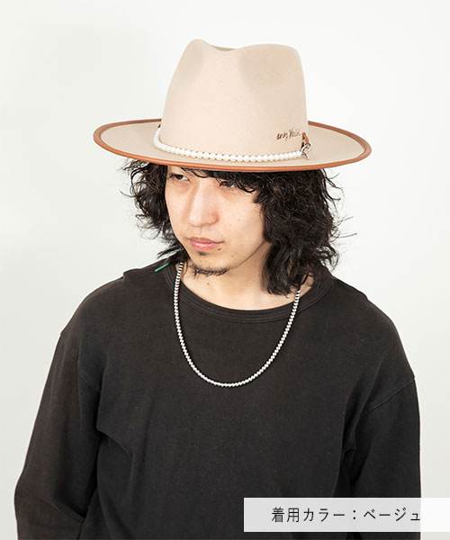 JEWELRY ITEMS HAT(ONESIZE BEIGE): ハット|帽子通販|CA4LA(カシラ