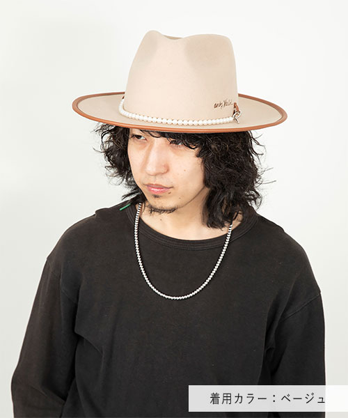 JEWELRY ITEMS HAT(ONESIZE BEIGE): ハット｜帽子通販｜CA4LA（カシラ