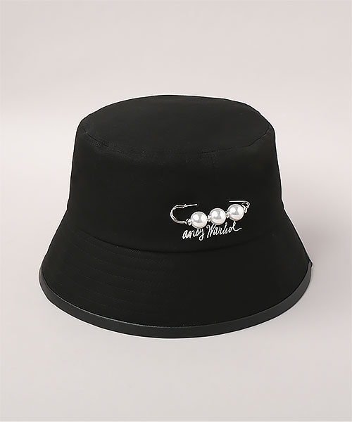 JEWELRY ITEMS BUCKET HAT BLACK ONESIZE