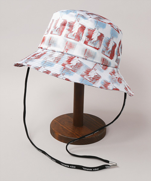 STATUE OF LIBERTY PATTERN HAT(ONESIZE WHITE): ハット｜帽子通販