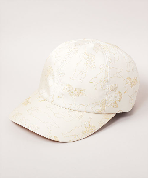 CHERBS PATTERN CAP BEIGE ONESIZE