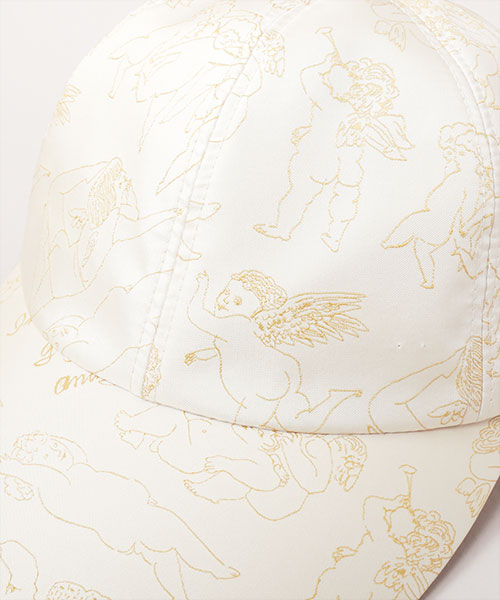 CHERBS PATTERN CAP BEIGE ONESIZE