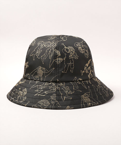 KIDS CHERBS PATTERN HAT BEIGE 52-54