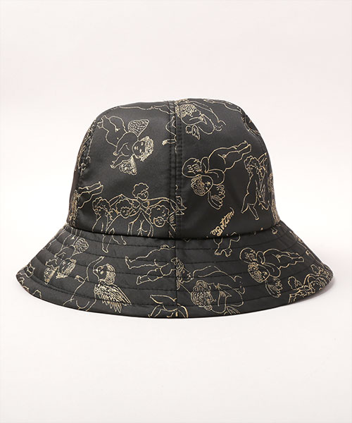KIDS CHERBS PATTERN HAT BEIGE 52-54