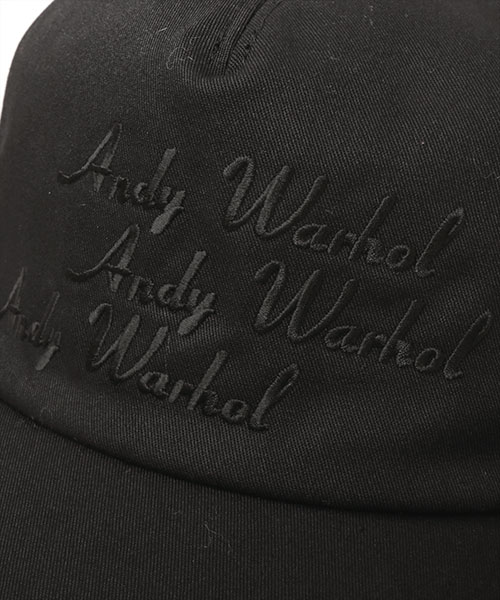 ANDY WARHOL ART CAP(ONESIZE BLACK3): キャップ｜帽子通販