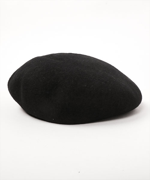 BAREN バレン　/ Beret ベレー帽　ブラック　黒　　試着のみ　帽子 BERET / Nylon-Black – BAREN（バレン）
