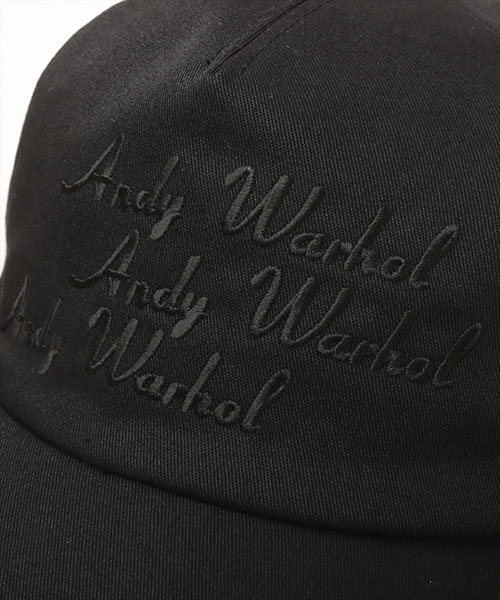 KIDS ANDY WARHOL ART CAP BLACK3 52-54