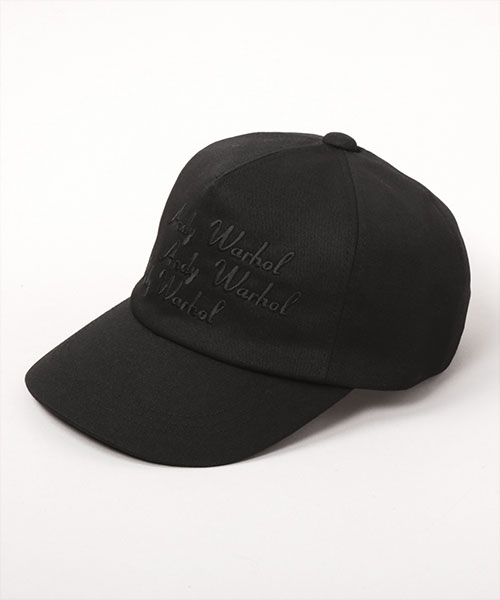 KIDS ANDY WARHOL ART CAP BLACK3 52-54