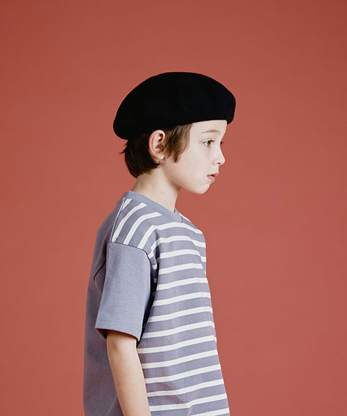 KIDS ANDY WARHOL ART BERET BLACK 52-54