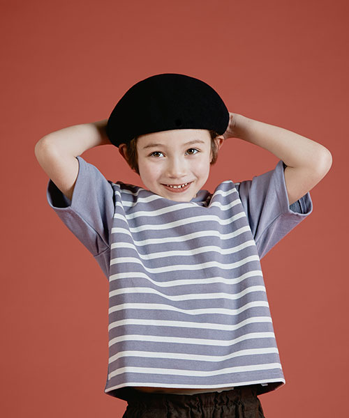 KIDS ANDY WARHOL ART BERET BLACK 52-54