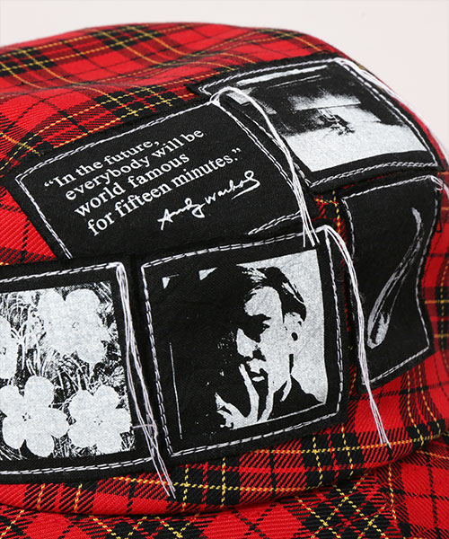 AndyWarhol PATCH HAT BLACK ONESIZE