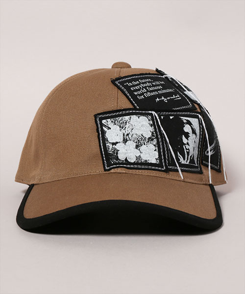 AndyWarhol PATCH CAP BLACK ONESIZE