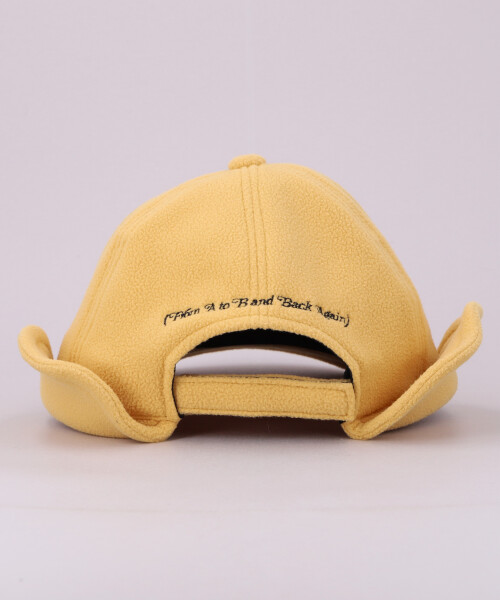 the PHILOSOPHY OF ANDY WARHOL FLEECE CAP YELLOW ONESIZE