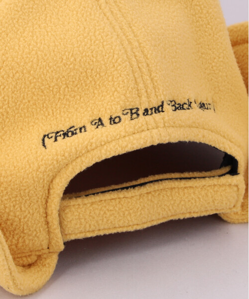 the PHILOSOPHY OF ANDY WARHOL FLEECE CAP YELLOW ONESIZE