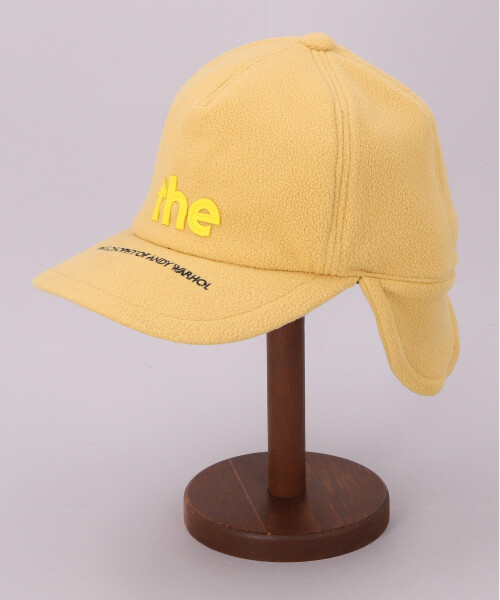 the PHILOSOPHY OF ANDY WARHOL FLEECE CAP YELLOW ONESIZE