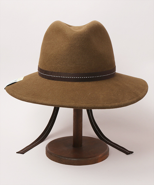COW MOTIF WESTERN HAT BLACK ONESIZE