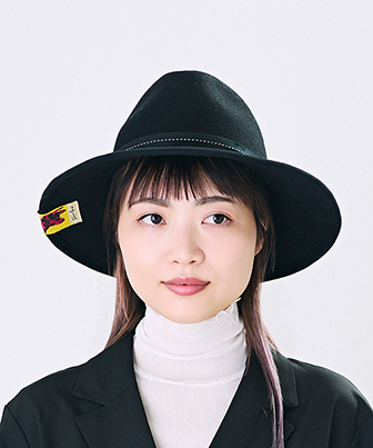 COW MOTIF WESTERN HAT