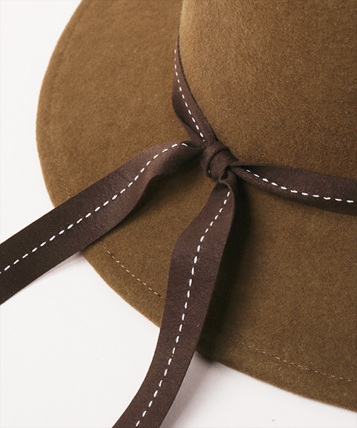 COW MOTIF WESTERN HAT BLACK ONESIZE
