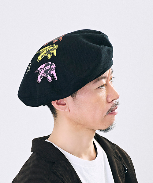 BLACK モデル頭囲：56.5cm