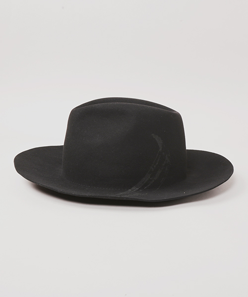 BANANA SILK SCREEN HAT BLACK ONESIZE
