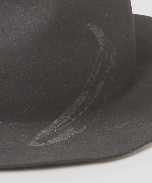 BANANA SILK SCREEN HAT BLACK ONESIZE