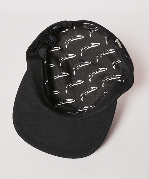 BANANA SILK SCREEN WORK CAP BLACK ONESIZE