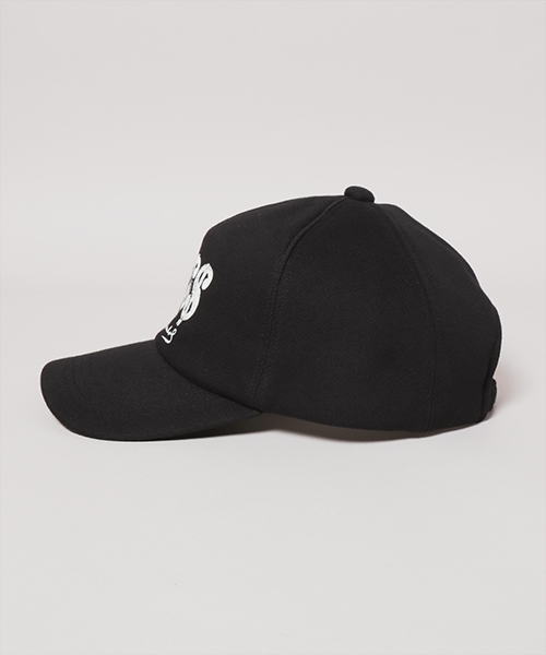 DOLLAR SIGN SILK SCREEN CAP BLACK ONESIZE