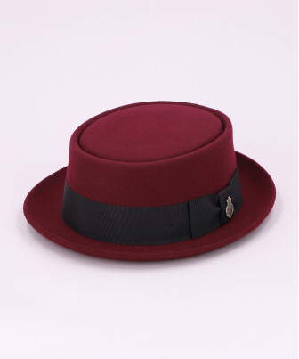 PORK PIE(M WINE RED): ハット｜帽子通販｜CA4LA（カシラ）公式 