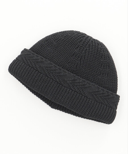 YASHIKI X CA4LA YAGASURI KNIT CAP BLACK ONESIZE