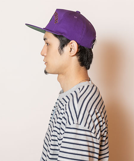 BALLSY.BROTHERS X CA4LA CAP(ONESIZE PURPLE): キャップ｜帽子通販