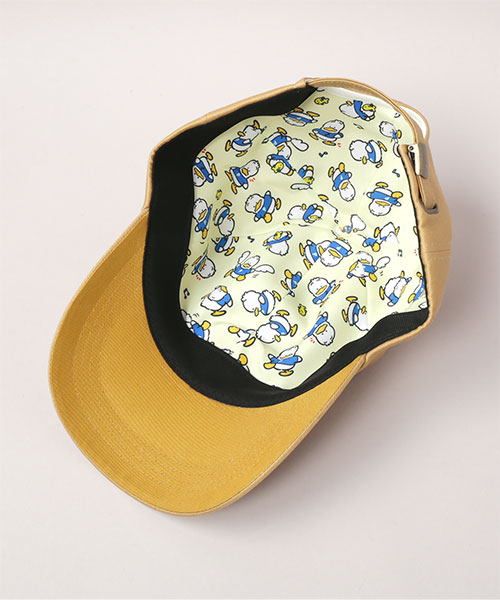 AHIRUNOPEKKLE 6P CAP YELLOW ONESIZE