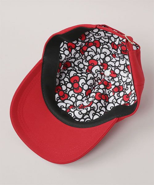 HELLO KITTY x CA4LA CAP BLACK ONESIZE