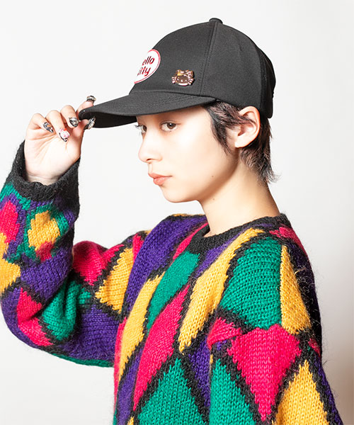 HELLO KITTY x CA4LA CAP(ONESIZE OFF WHITE): キャップ｜帽子通販 