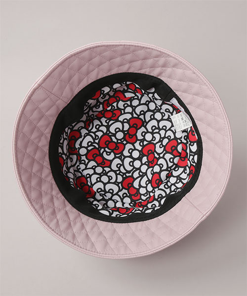 HELLO KITTY x CA4LA Quilt BUCKET HAT(ONESIZE OFF WHITE): ハット 