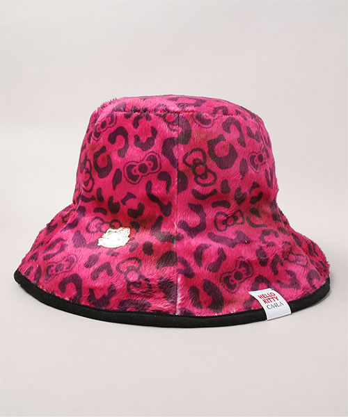 HELLO KITTY x CA4LA REVERSIBLE HAT BROWN ONESIZE