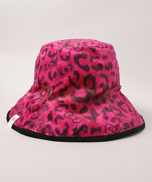 HELLO KITTY x CA4LA REVERSIBLE HAT BROWN ONESIZE