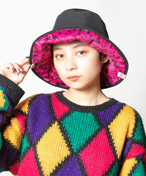 HELLO KITTY x CA4LA REVERSIBLE HAT(ONESIZE PINK): ハット｜帽子通販 