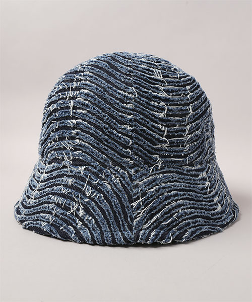 KAMIYA X CA4LA WAVE DENIM CAP